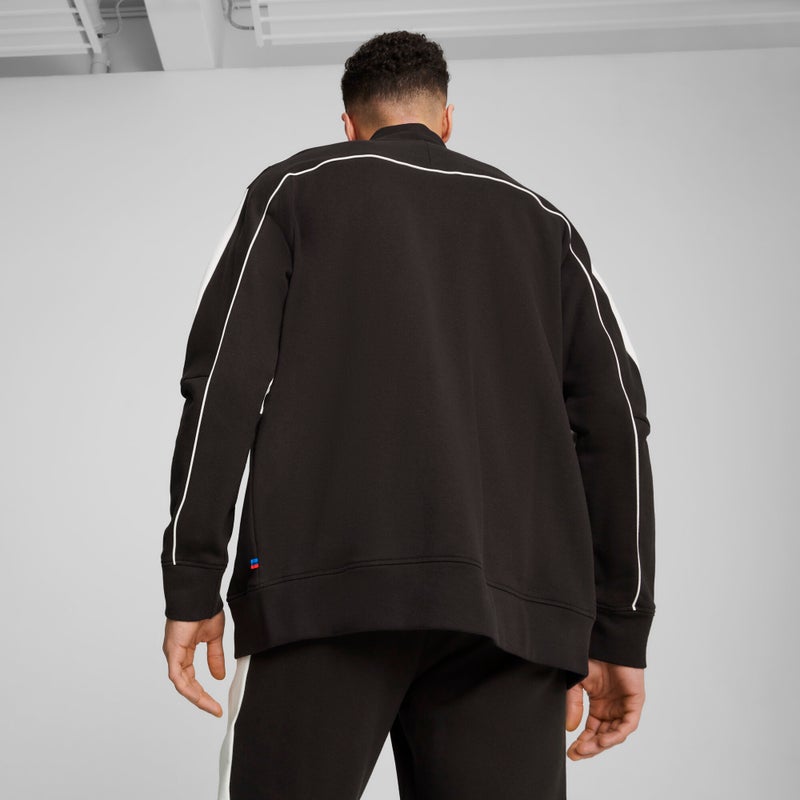 PUMA BMW M Motorsport MT7+ Sweat Mens Black Jacket - Image 4